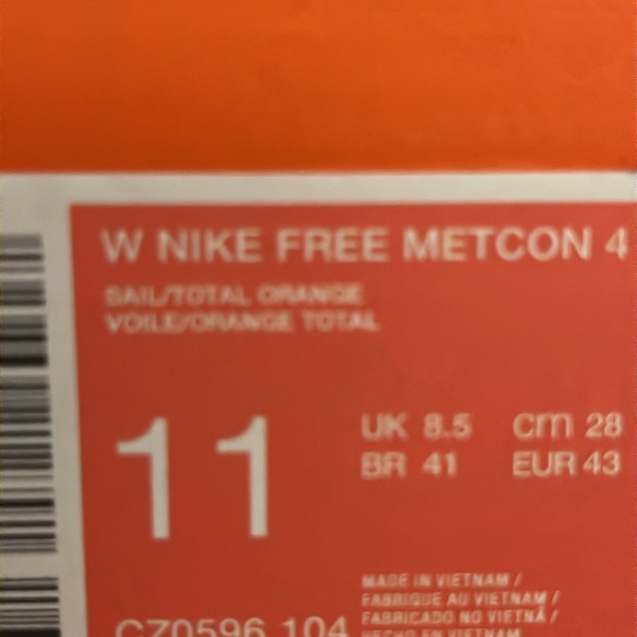 Nike Free Metcon 4 - Picture 10 of 10